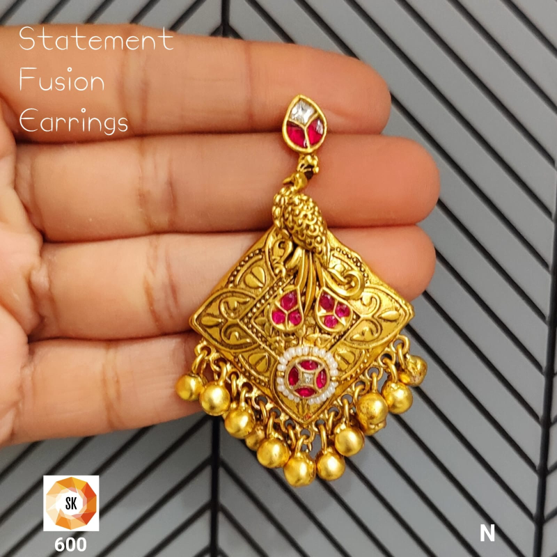 Morni Heritage Fusion Earrings